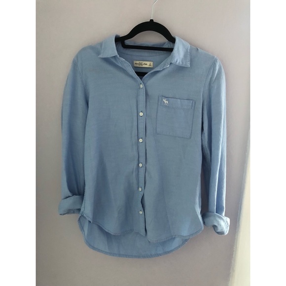 Abercrombie & Fitch Tops - Denim button shirt